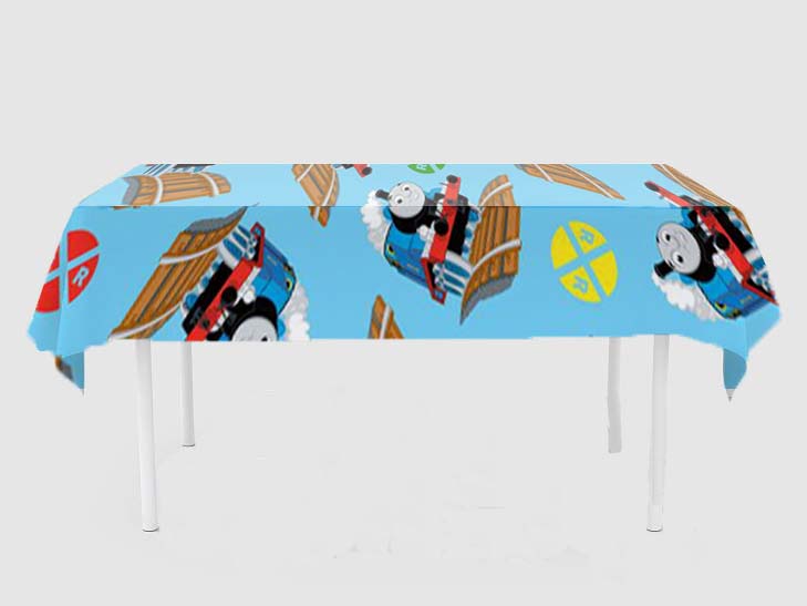 Thomas & His Friends Theme Birthday Cake Table Cover