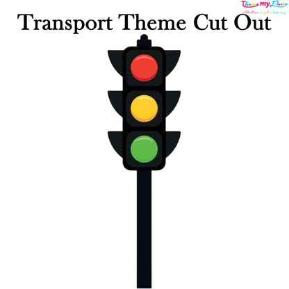Transport Theme Birthday Party Cutout