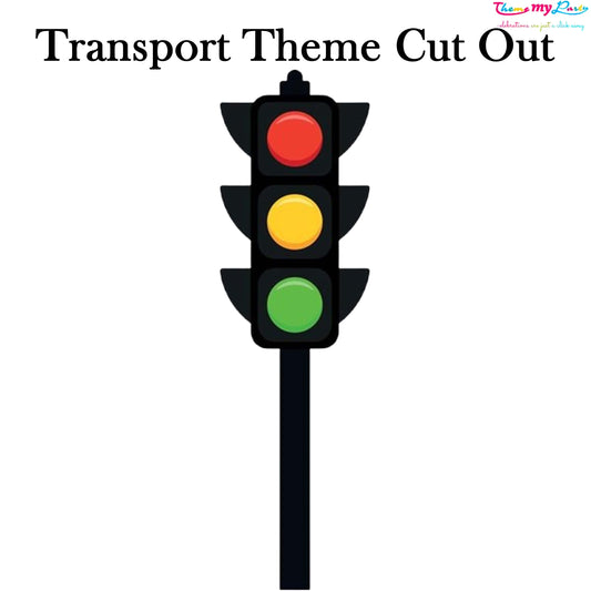 Transport Theme Birthday Party Cutout