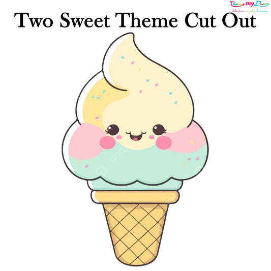 Candyland Birthday Theme Birthday Party Cutout
