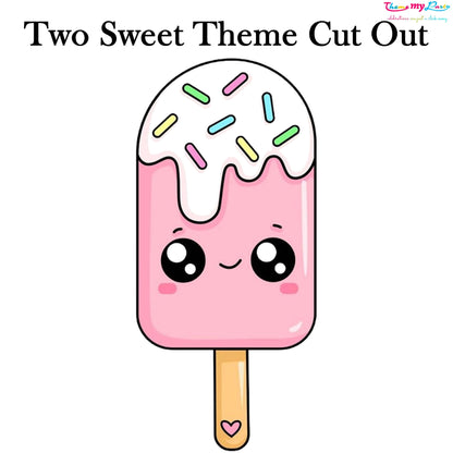 Candyland Birthday Theme Birthday Party Cutout