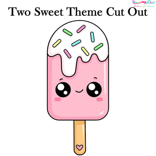 Candyland Birthday Theme Birthday Party Cutout