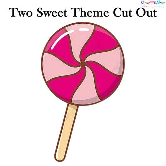 Candyland Birthday Theme Birthday Party Cutout