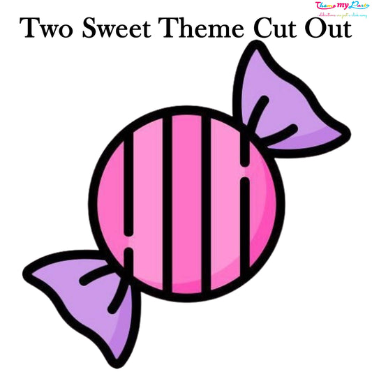 Candyland Birthday Theme Birthday Party Cutout