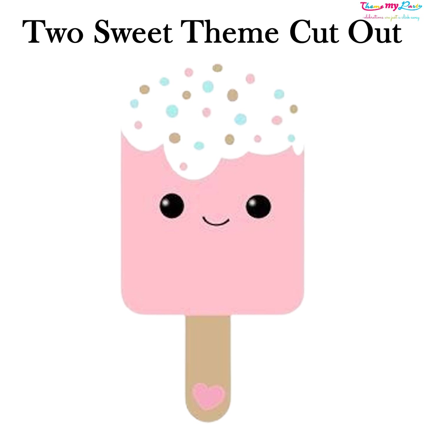 Candyland Birthday Theme Birthday Party Cutout