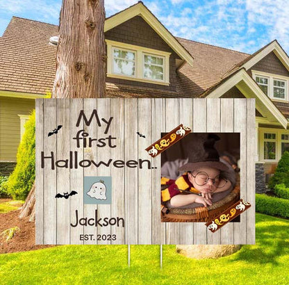 Halloween Party Welcome Board - Personalized