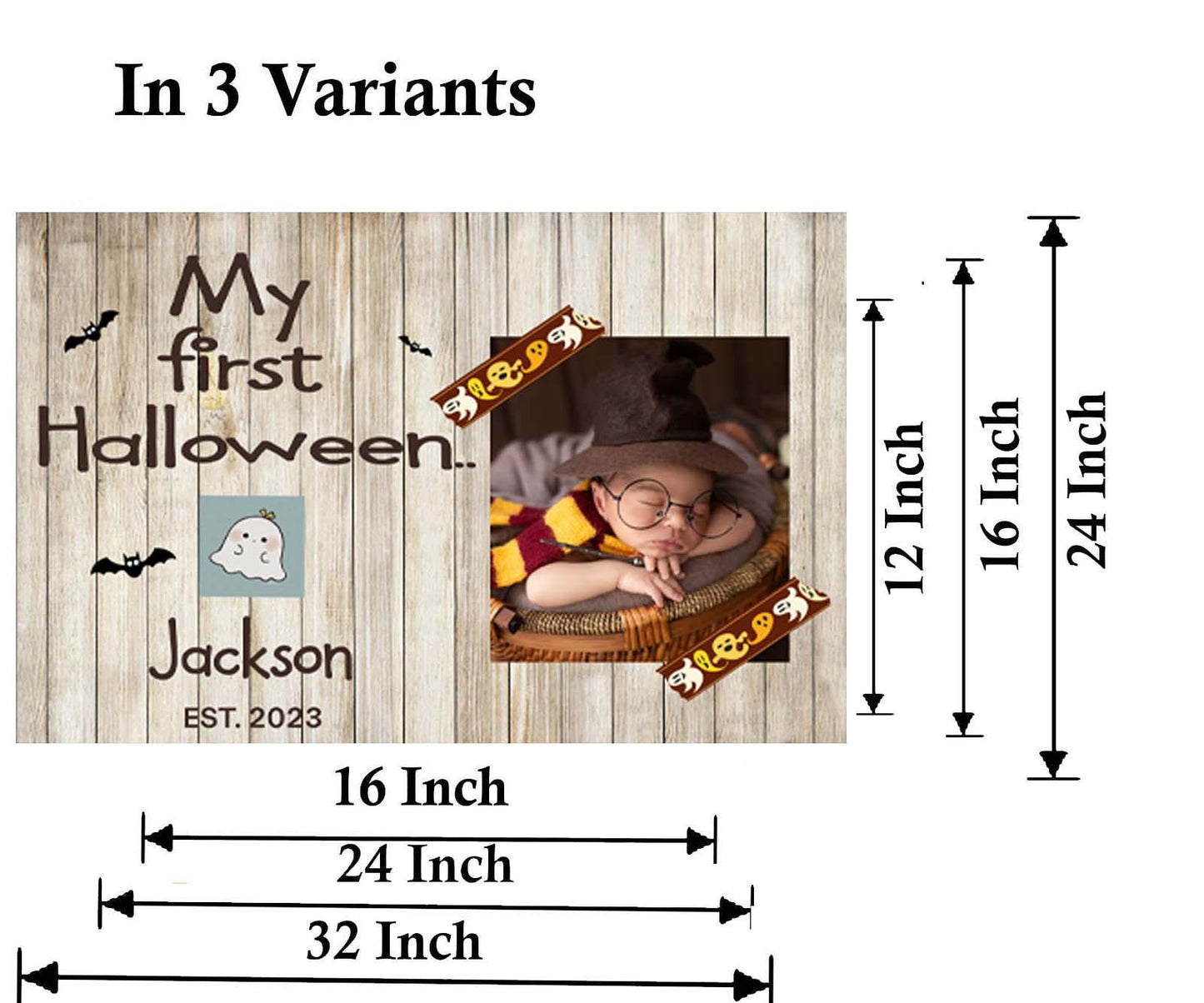 Halloween Party Welcome Board - Personalized