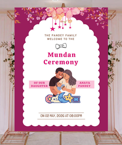 Mundan Welcome Sign Board