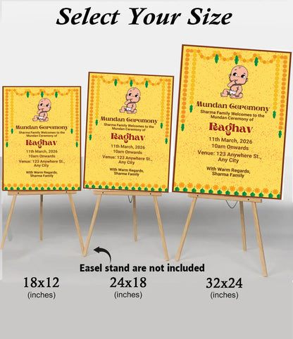 Mundan Welcome Sign Board