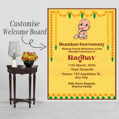 Mundan Welcome Sign Board