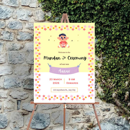 Mundan Welcome Sign Board