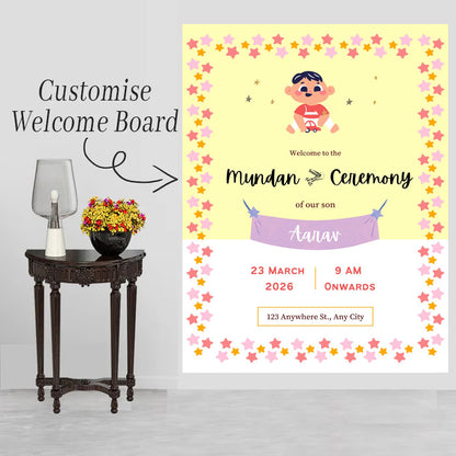 Mundan Welcome Sign Board