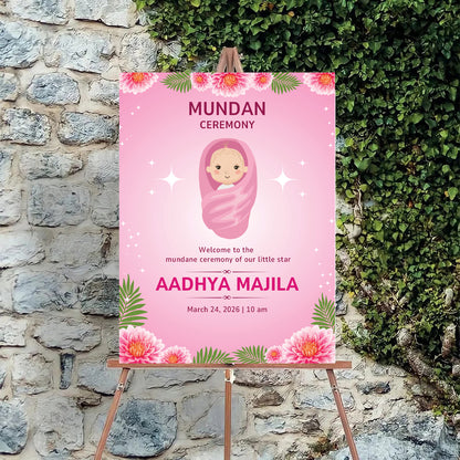 Mundan Welcome Sign Board