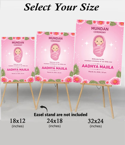 Mundan Welcome Sign Board