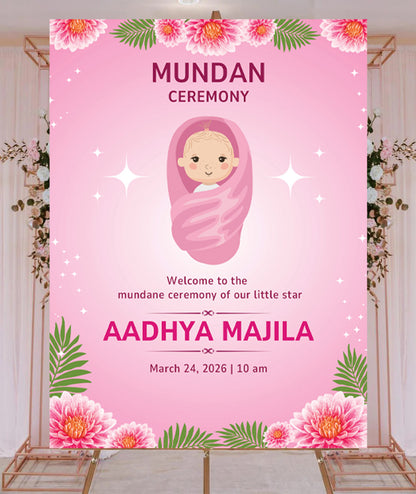 Mundan Welcome Sign Board