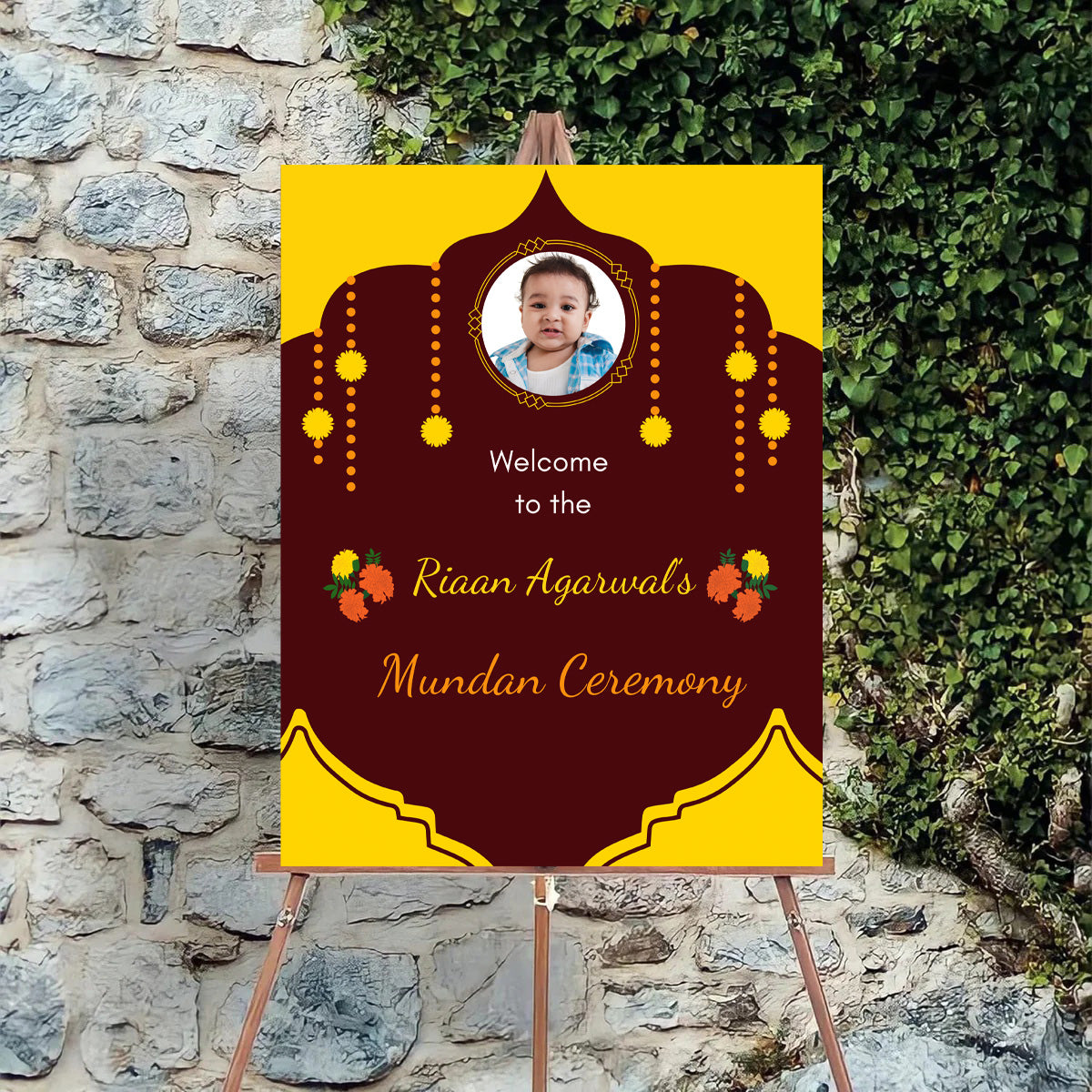 Mundan Welcome Sign Board