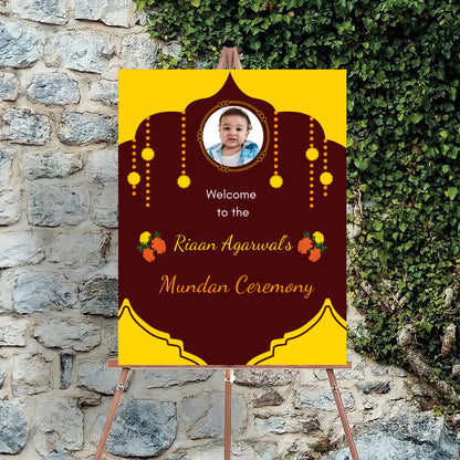 Mundan Welcome Sign Board