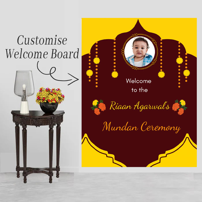 Mundan Welcome Sign Board