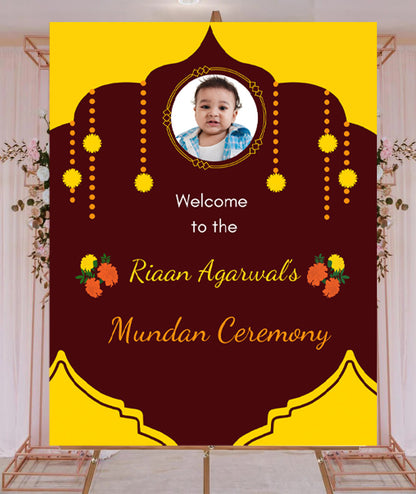 Mundan Welcome Sign Board