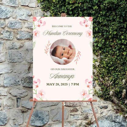 Mundan Welcome Sign Board