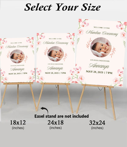 Mundan Welcome Sign Board