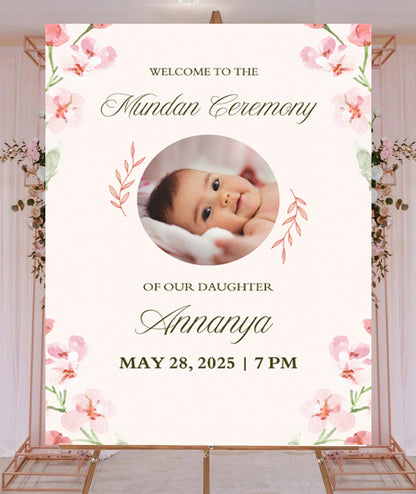 Mundan Welcome Sign Board