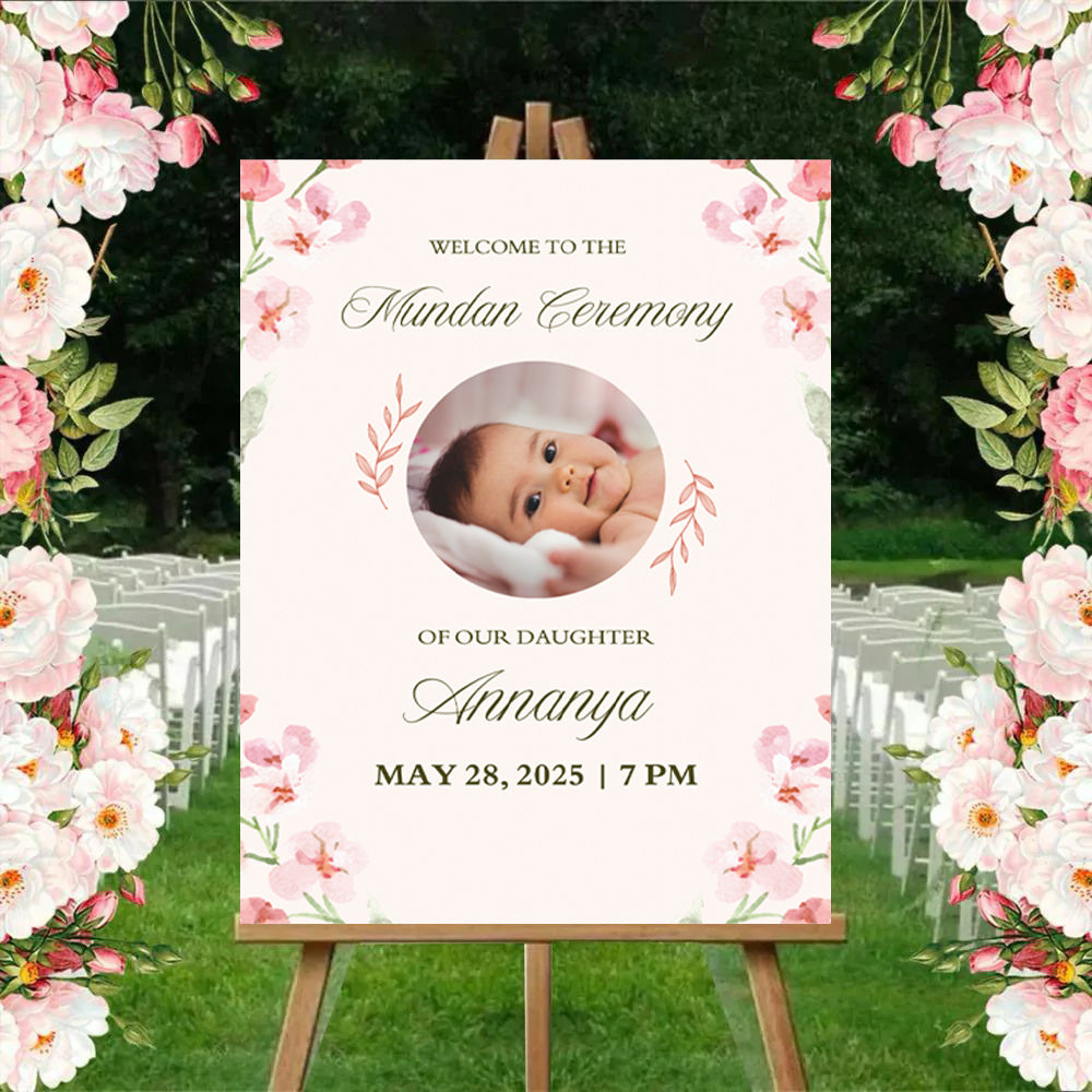 Mundan Welcome Sign Board