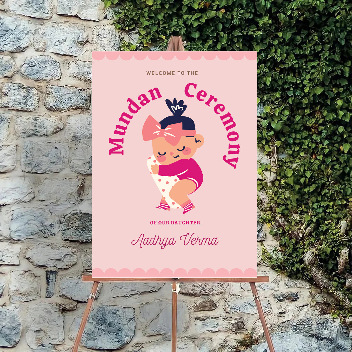 Mundan Welcome Sign Board