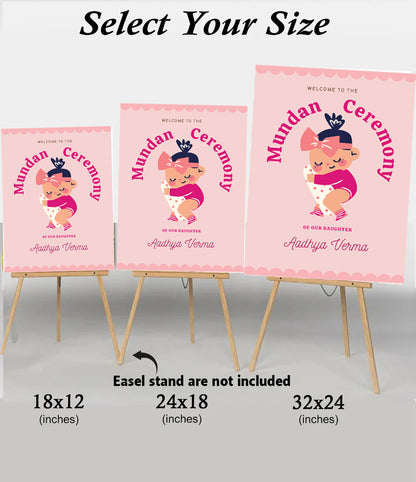 Mundan Welcome Sign Board