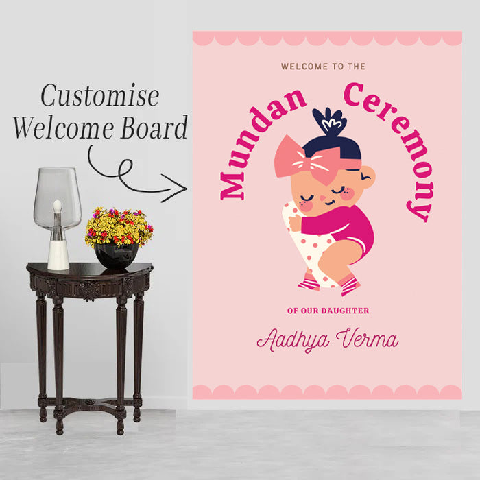 Mundan Welcome Sign Board