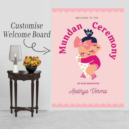 Mundan Welcome Sign Board