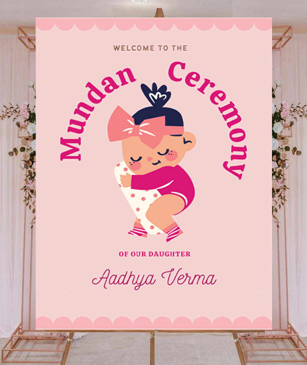 Mundan Welcome Sign Board
