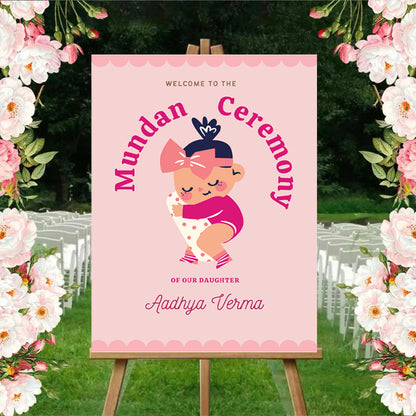 Mundan Welcome Sign Board