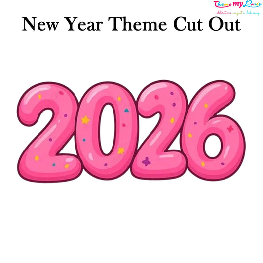 New Year Party Cutout