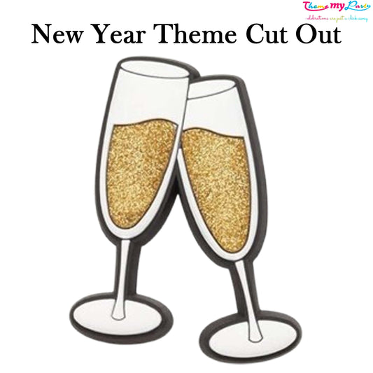 New Year Party Cutout