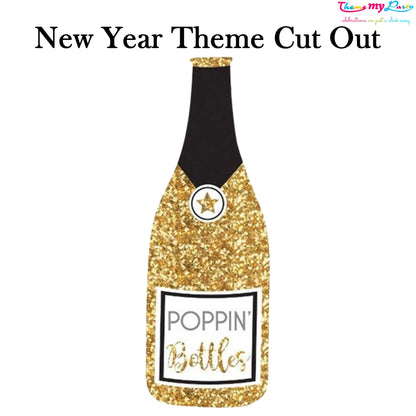 New Year Party Cutout