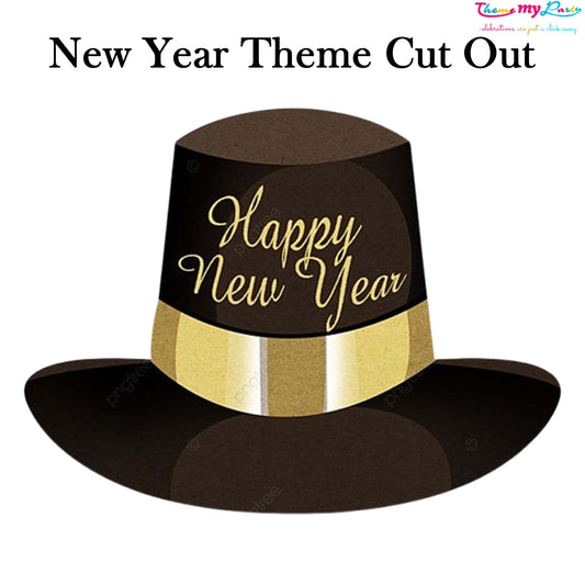 New Year Party Cutout