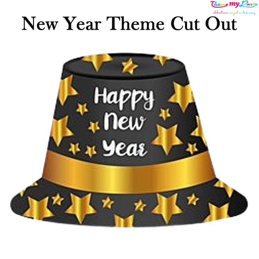 New Year Party Cutout