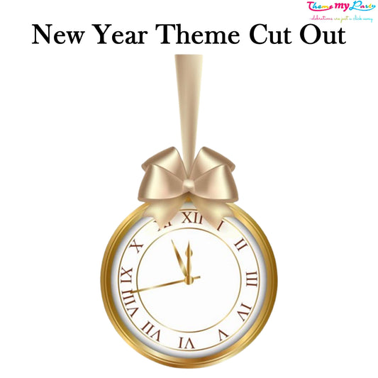 New Year Party Cutout