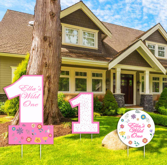 Wild One  Birthday Party Cutouts