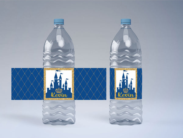 Prince Theme Water Bottle Labels