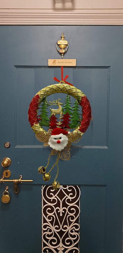 Christmas Hanging Santa Claus Hanging Home Party Decoration