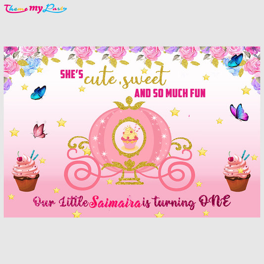 Butterflies & Fairies Theme Party Backdrop