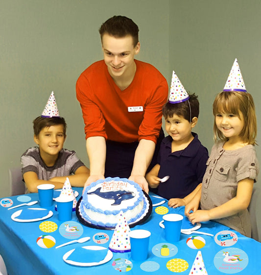 Pool Party Birthday Table Confetti for Decorations