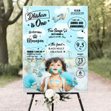 Hot Air Customized Chalkboard Milestone Board for Kids Birthday Party