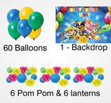 Paw Patrol Theme Birthday Party Complete Decoration Kit