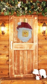 Christmas Outdoor/Indoor Santa Clause Face Cutout Decorations Or Hangings