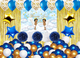 Twins Boys Theme Birthday Party Complete Decoration Kit