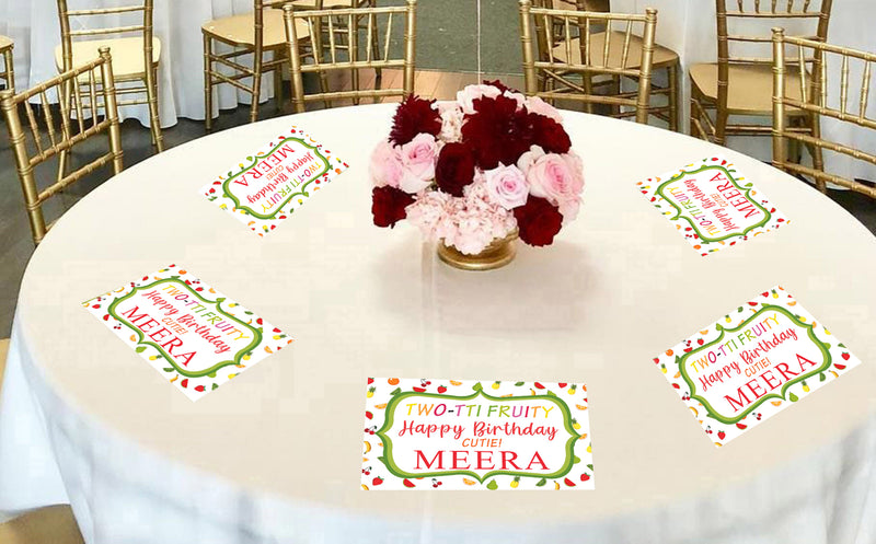Twotti Fruity Theme Birthday Table Mats for Decoration