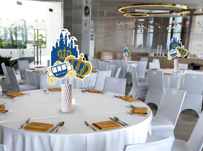 Prince Birthday Party Table Toppers for Decoration